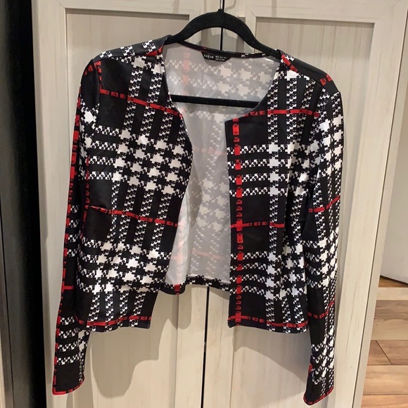 -Veste tartan new never worn size:12 - Picture 1 of 3